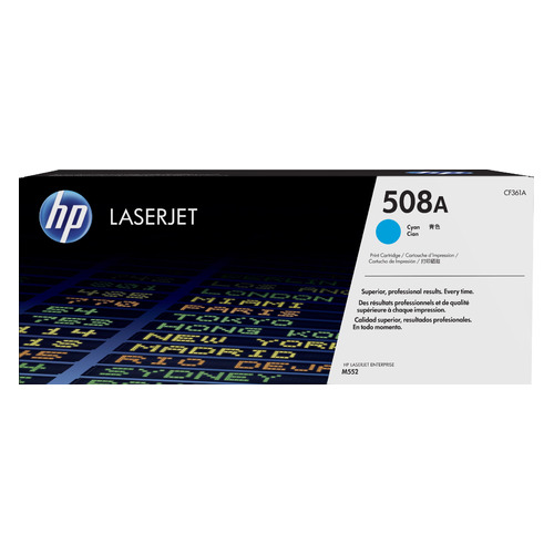 

Картридж HP 508A, голубой / CF361A, 508A