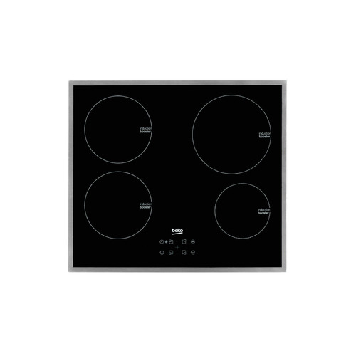 

Варочная панель BEKO HII64400ATX, индукционная, независимая, черный, HII64400ATX