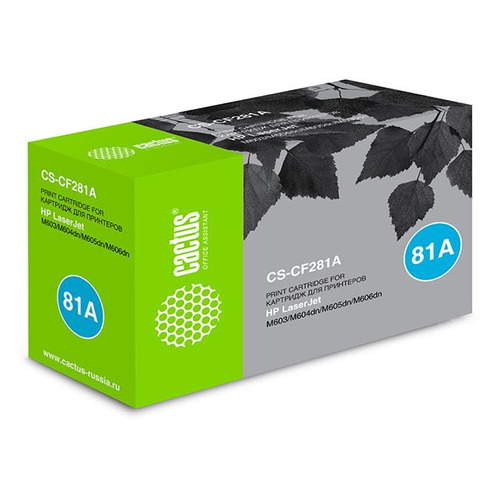 

Картридж Cactus CS-CF281A, черный / CS-CF281A, CS-CF281A