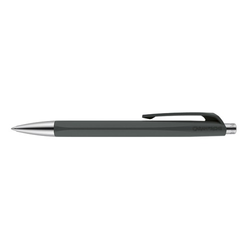 

Ручка шариковая Carandache Office INFINITE (888.495) корпус:Slate Gray M синие чернила без упак.
