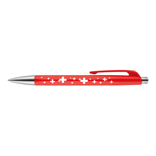 

Ручка шариковая Carandache Office INFINITE (888.253) корпус:Swiss Cross M синие чернила без упак.