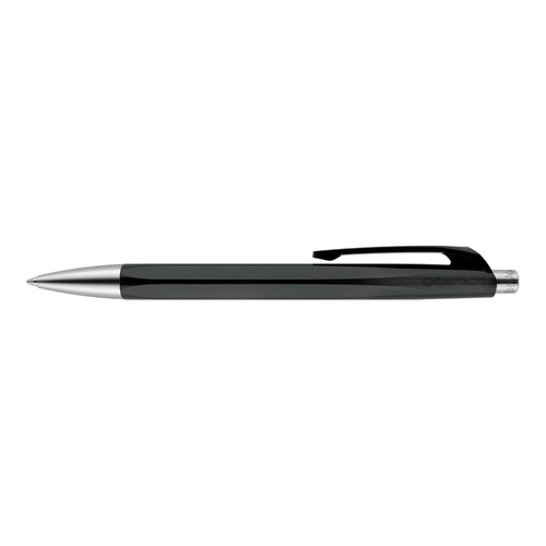 

Ручка шариковая Carandache Office INFINITE (888.009_GB) Black M синие чернила подар.кор.