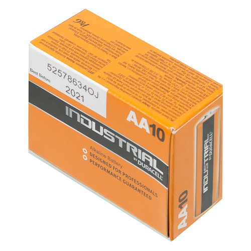 

AA Батарейка DURACELL Industrial LR6-10BL MN1500, 10 шт., LR6-10BL MN1500