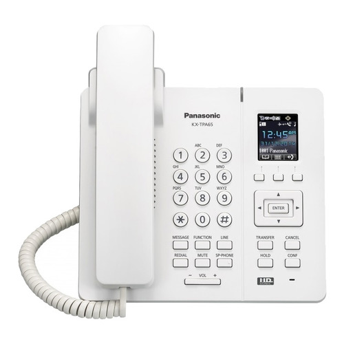 

SIP телефон Panasonic KX-TPA65RU, Белый, KX-TPA65RU