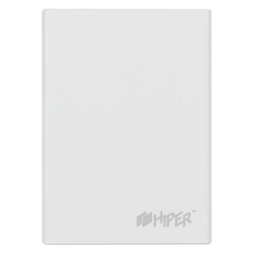 

Внешний аккумулятор (Power Bank) HIPER RP10000, 10000мAч, белый [rp10000 white], RP10000