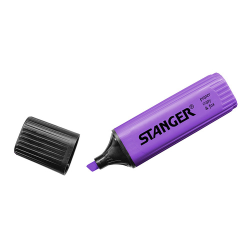 

Упаковка текстовыделителей STANGER лавандовый [180011000] 10 шт./кор.