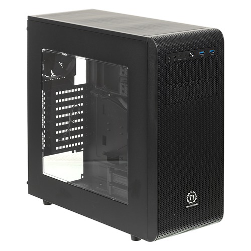 

Корпус ATX THERMALTAKE Core V31, Midi-Tower, без БП, черный