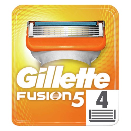 

Сменные кассеты для бритья GILLETTE Fusion, 4 шт. [81647495]