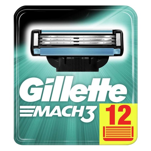 

Сменные кассеты для бритья GILLETTE Mach 3 [80227854]