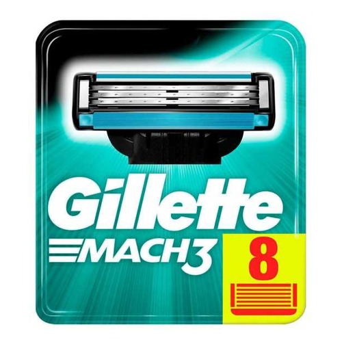 фото Сменные кассеты для бритья gillette mach 3 [80227853]