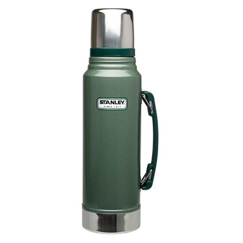 

Термос STANLEY Legendary Classic, 1л, темно-зеленый/ серебристый