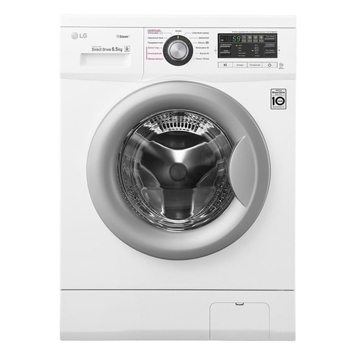 

Стиральная машина LG F12B8WDS7, фронтальная, Белый