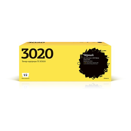 

Картридж T2 TC-X3020, черный, TC-X3020