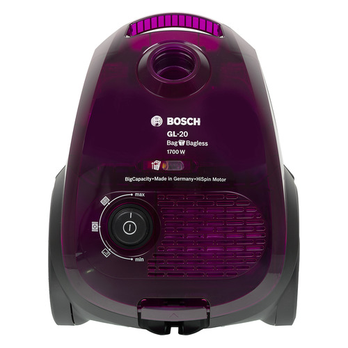 

Пылесос Bosch BGN21700, 1700Вт, фиолетовый, BGN21700