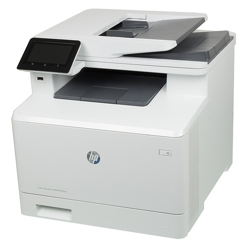 

МФУ лазерный HP Color LaserJet Pro M477fnw, A4, цветной, лазерный, белый [cf377a]