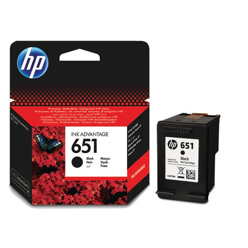 

Картридж HP 651, черный / C2P10AE, 651