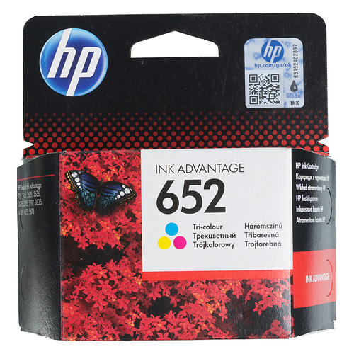 

Картридж HP 652, многоцветный / F6V24AE, 652
