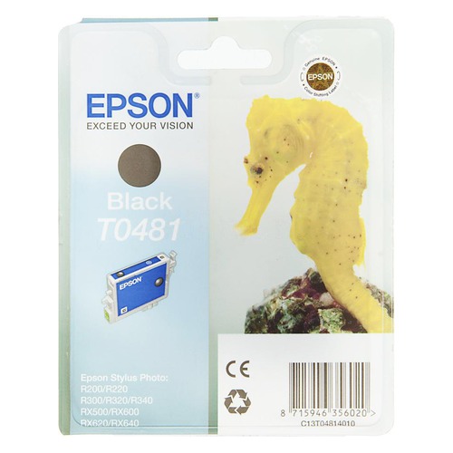 

Картридж EPSON T0481, черный [c13t04814010], T0481