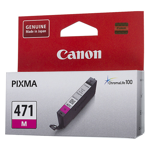 

Картридж Canon CLI-471M, пурпурный / 0402C001, CLI-471M