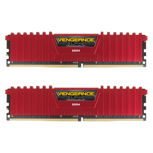 фото Модуль памяти corsair vengeance lpx cmk8gx4m2a2400c14r ddr4 - 2x 4гб 2400, dimm, ret