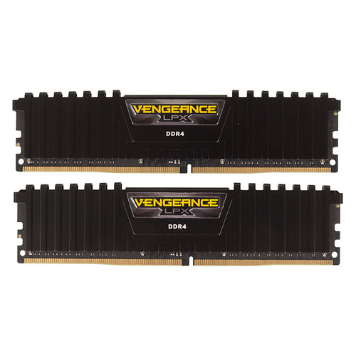 фото Модуль памяти corsair vengeance lpx cmk16gx4m2b3200c16 ddr4 - 2x 8гб 3200, dimm, ret