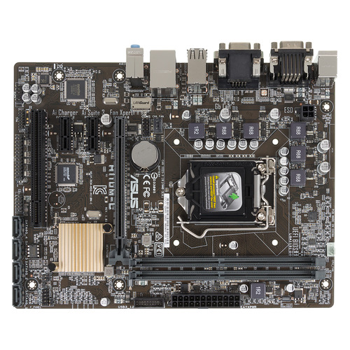 фото Материнская плата asus h110m-c, lga 1151, intel h110, matx, ret