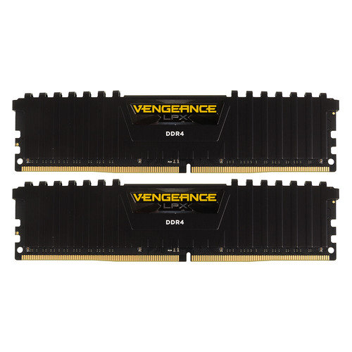 фото Модуль памяти corsair vengeance lpx cmk32gx4m2a2400c14 ddr4 - 2x 16гб 2400, dimm, ret