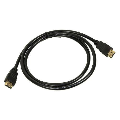 фото Кабель аудио-видео high speed, hdmi (m) - hdmi (m) , ver 1.4, 1.5м, gold черный noname