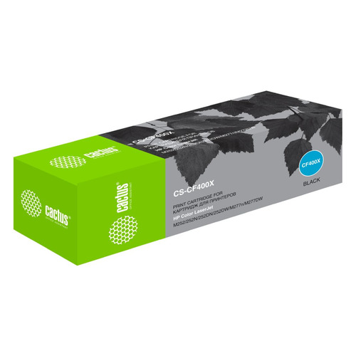 

Картридж Cactus CS-CF400X, черный / CS-CF400X, CS-CF400X