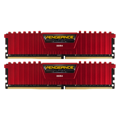 фото Модуль памяти corsair vengeance lpx cmk16gx4m2b3000c15r ddr4 - 2x 8гб 3000, dimm, ret