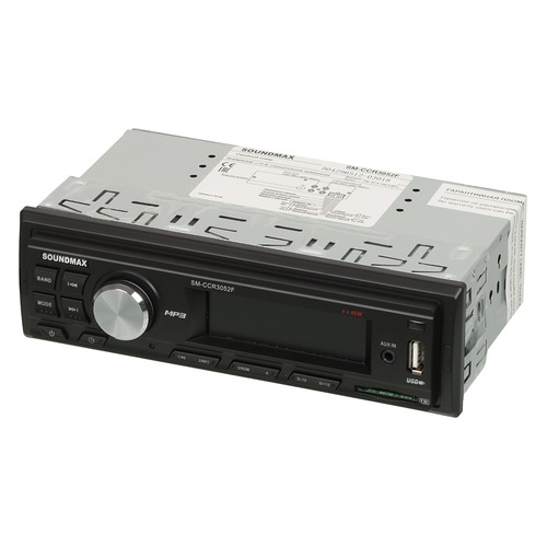 фото Автомагнитола soundmax sm-ccr3052f, usb, sd/mmc