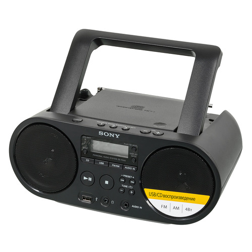 

Аудиомагнитола SONY ZS-PS50, черный