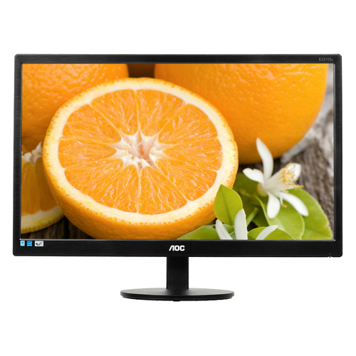 фото Монитор aoc value line e2270swdn(00/01) 21.5", черный