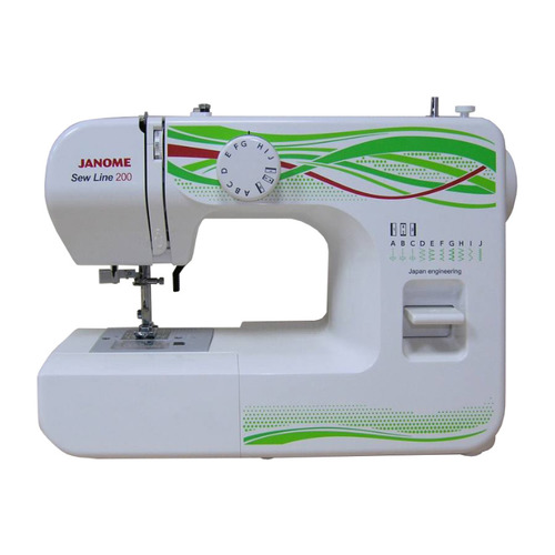 фото Швейная машина janome sew line 200 белый