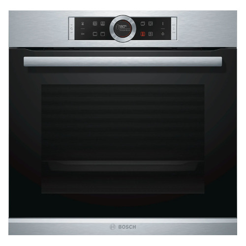 фото Духовой шкаф bosch hbg634bs1, нержавеющая сталь