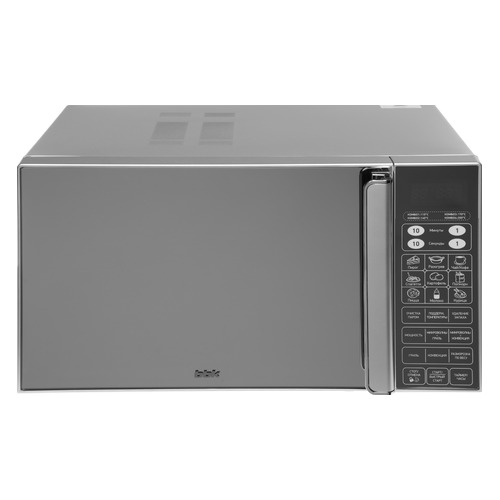 фото Микроволновая печь bbk 23mwc-982s/sb-m 23л. 900вт серебристый