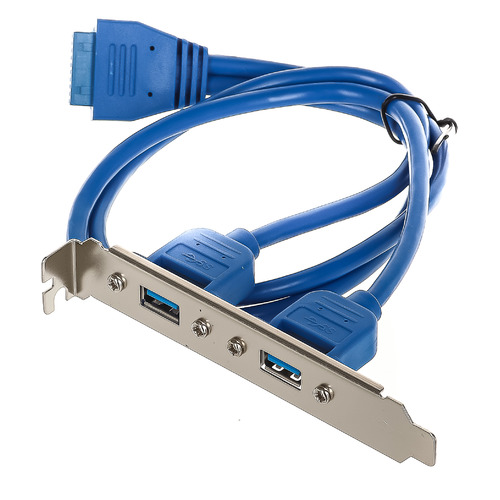 

Адаптер USB Bracket 2xUSB3.0 Bulk, Bracket