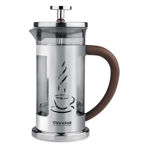 

Френч-пресс Rondell Mocco&Latte 1л серебристый (0491-RD-01, Mocco&Latte