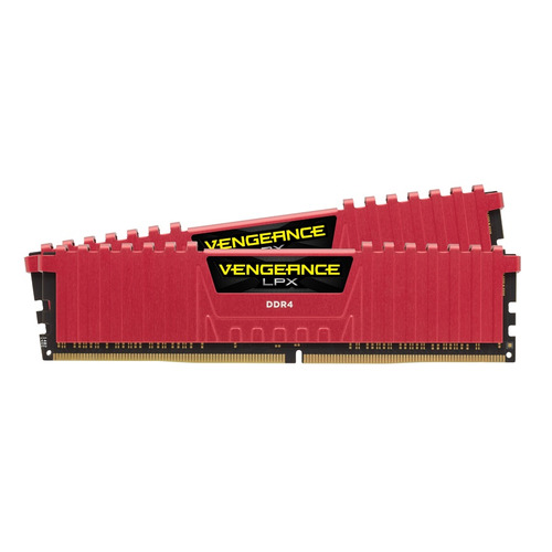 фото Модуль памяти corsair vengeance lpx cmk16gx4m2a2400c16r ddr4 - 2x 8гб 2400, dimm, ret