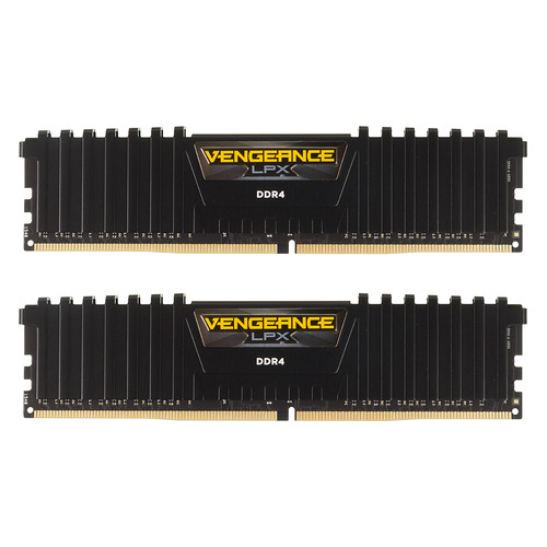 фото Модуль памяти corsair vengeance lpx cmk8gx4m2a2400c16 ddr4 - 2x 4гб 2400, dimm, ret