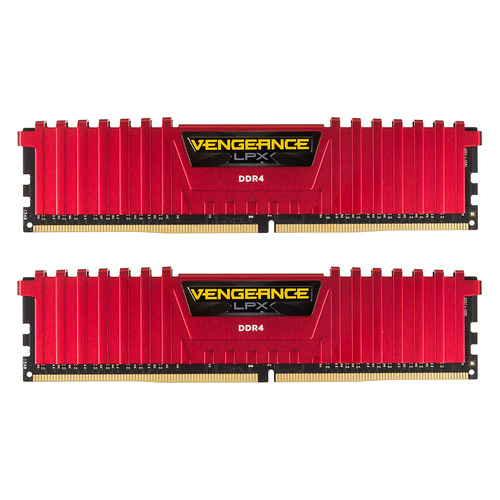 фото Модуль памяти corsair vengeance lpx cmk8gx4m2a2400c16r ddr4 - 2x 4гб 2400, dimm, ret