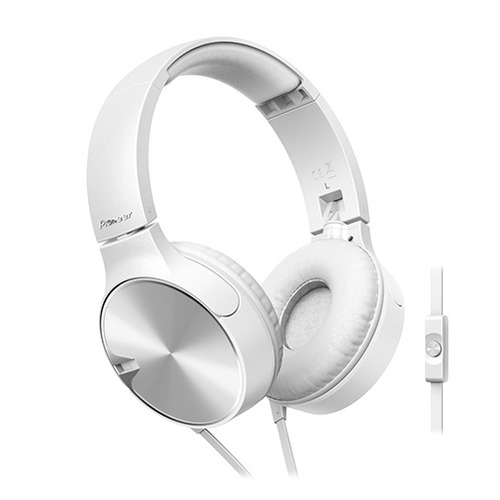

Наушники PIONEER SE-MJ722T-W, 3.5 мм, накладные, белый