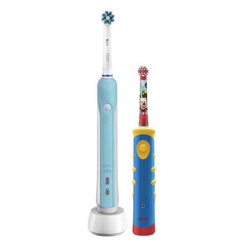 

Электрическая зубная щетка ORAL-B Professional Care 500 + Kids, цвет: белый