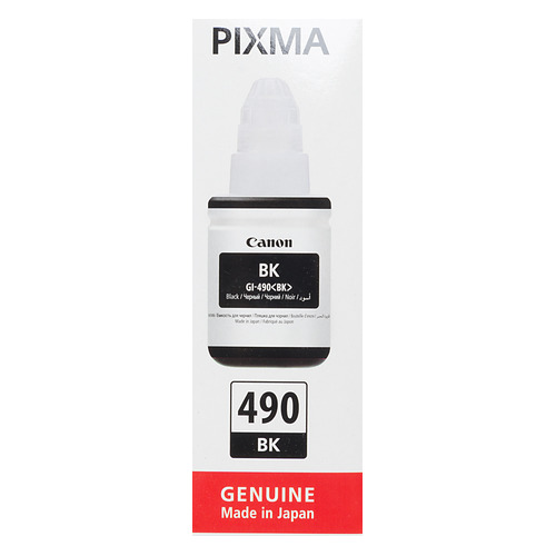 

Картридж Canon GI-490BK, черный / 0663C001, GI-490BK