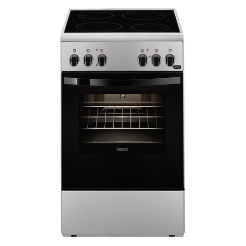 

Электрическая плита ZANUSSI ZCV9540J1S, стеклокерамика, серебристый