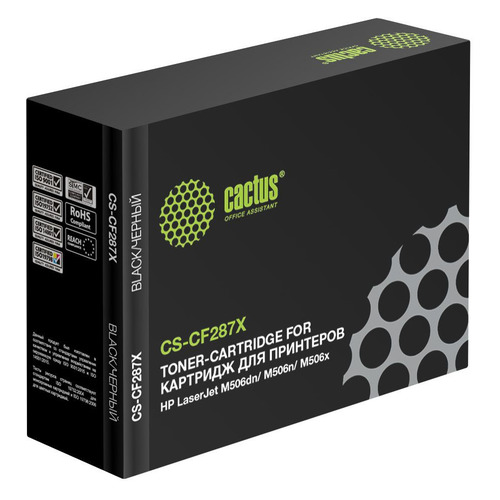 

Картридж Cactus CS-CF287X, черный / CS-CF287X, CS-CF287X