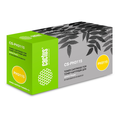 

Картридж Cactus CS-PH3115, 109R00725, черный / CS-PH3115, CS-PH3115