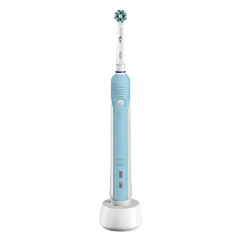 фото Электрическая зубная щетка oral-b crossaction pro 500, цвет: голубой [80273462]
