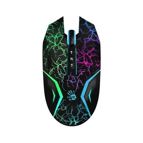 

Мышь A4TECH Bloody N50 Neon, игровая, оптическая, проводная, USB, черный, N50 Neon