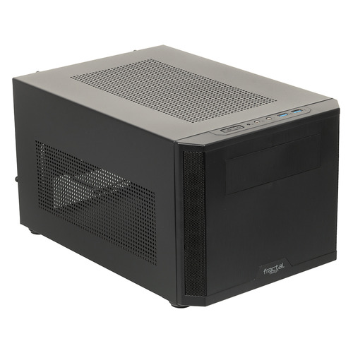 

Корпус miniITX Fractal Design Core 500, Midi-Tower, без БП, черный [fd-ca-core-500-bk], Core 500